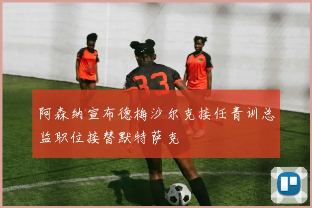 阿森纳宣布德梅沙尔克接任青训总监职位接替默特萨克